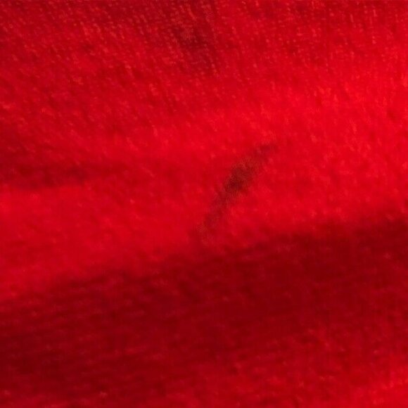 PREOWNED GIVENCHY FALL 2017 RED WHITE LOGO PRINT CELEBRITY-OWNED BODYSUIT SZ SM - Picture 12 of 12